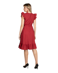 Midnight Mynx - Classic Elegant Wrap Dress