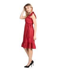 Midnight Mynx - Classic Elegant Wrap Dress