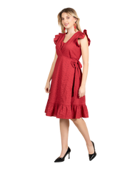 Midnight Mynx - Classic Elegant Wrap Dress