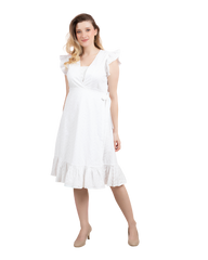 Midnight Mynx - Classic Elegant Wrap Dress