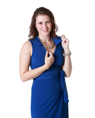 A-Line Wrap Dress, Sleeveless with Collar