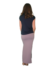 High Neck Cap Sleeve Top