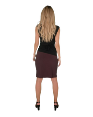 Knee length skirt