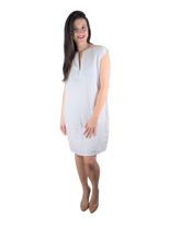 V-Neck Shift Dress
