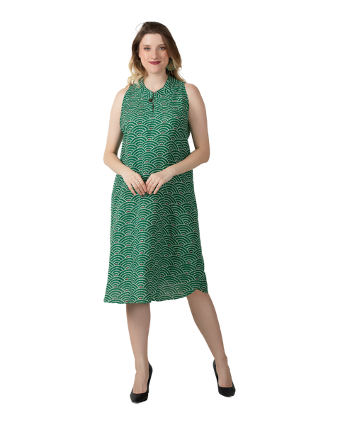 ME - Tie Panel Dress - Becoming You Print
