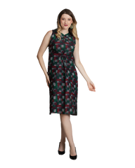 ME - Tie Panel Dress - The Threads That Bind Us Print