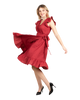 Midnight Mynx - Classic Elegant Wrap Dress
