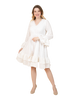 Lisa - Tiered Sleeves & Hem Dress