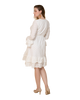 Lisa - Tiered Sleeves & Hem Dress