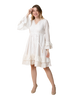 Lisa - Tiered Sleeves & Hem Dress