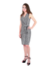 Classic Fit Wrap Dress, Sleeveless - Fern Print