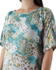 Button Sleeve Dress - Quirky Animal Print