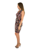 Classic Fit Wrap Dress, Sleeveless - Paisley Print