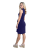 Classic Fit Wrap Dress, Sleeveless with No Collar