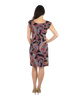 Faux Wrap Dress - Paisley