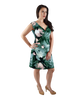 Faux Wrap Dress - Floral Dream Print