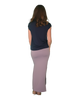 High Neck Cap Sleeve Top