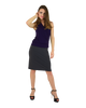 Knee length skirt