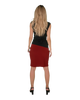 Knee length skirt