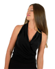 Signature  Sleeveless Faux Wrap Top