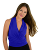 Signature  Sleeveless Faux Wrap Top
