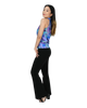 Signature Sleeveless Faux Wrap Top - Fantastic Flora Print
