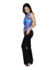 Signature Sleeveless Faux Wrap Top - Fantastic Flora Print