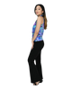 Signature Sleeveless Faux Wrap Top - Fantastic Flora Print