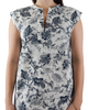 V-Neck Shift Dress - Floral Print