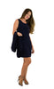 2 Piece Set with Shift Dress and Long Sleeve Cardigan