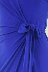 Classic Fit Wrap Dress, Sleeveless
