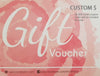 Custom Value Gift Card